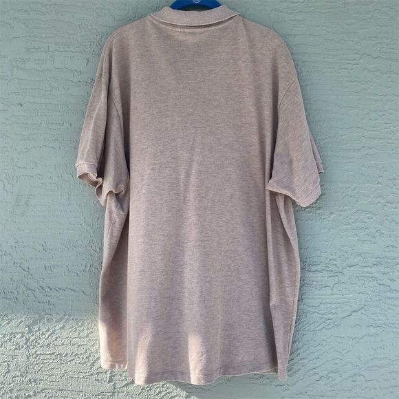 Lacoste Men's Classic Fit Polo Shirt Beige 4XL Short Sleeve Casual - Picture 3 of 10
